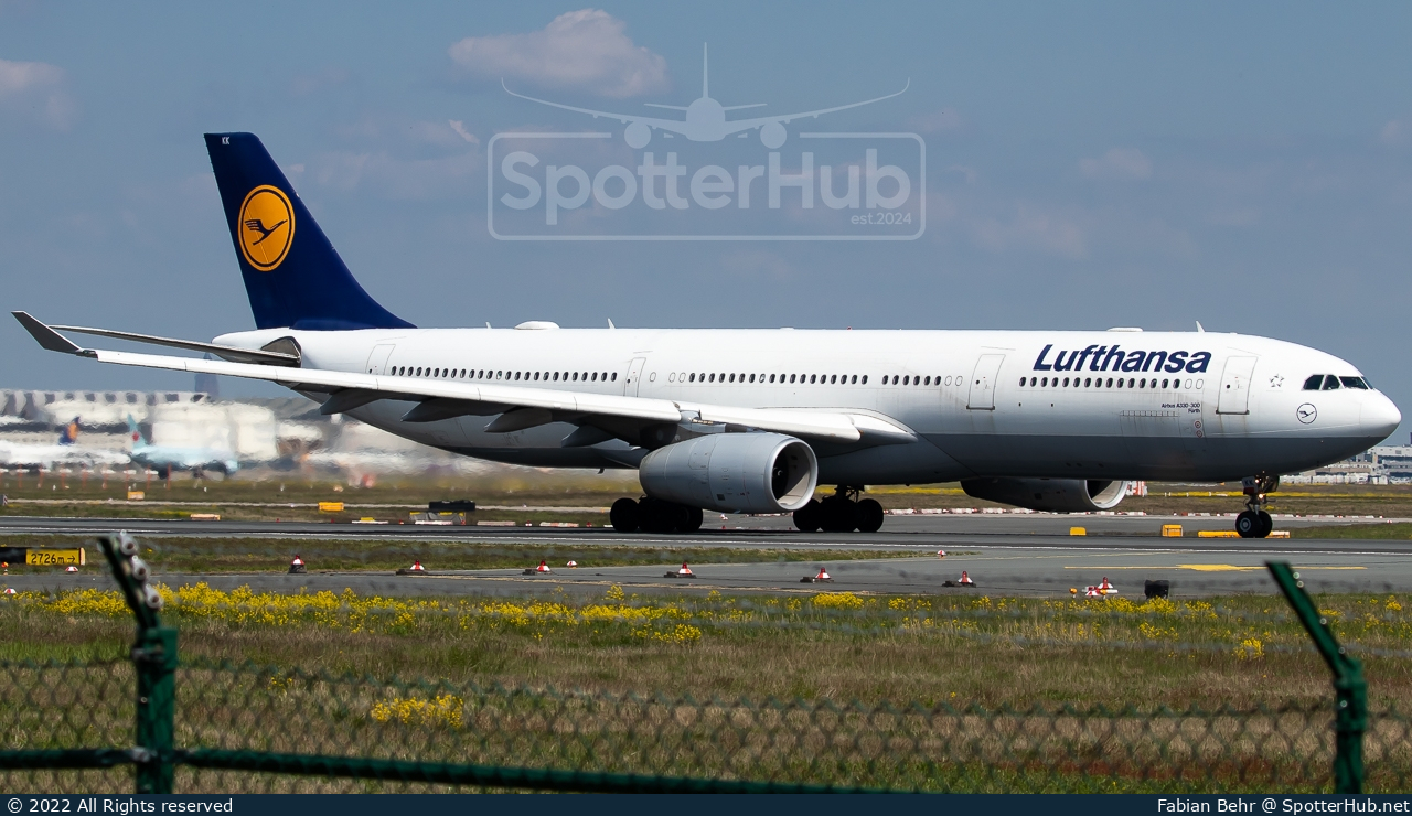 Photo of D-AIKK - Airbus A330-343 operated by Lufthansa