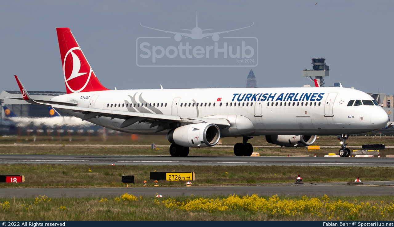 Photo of TC-JSZ - Airbus A321-231 operated by Turkish Airlines