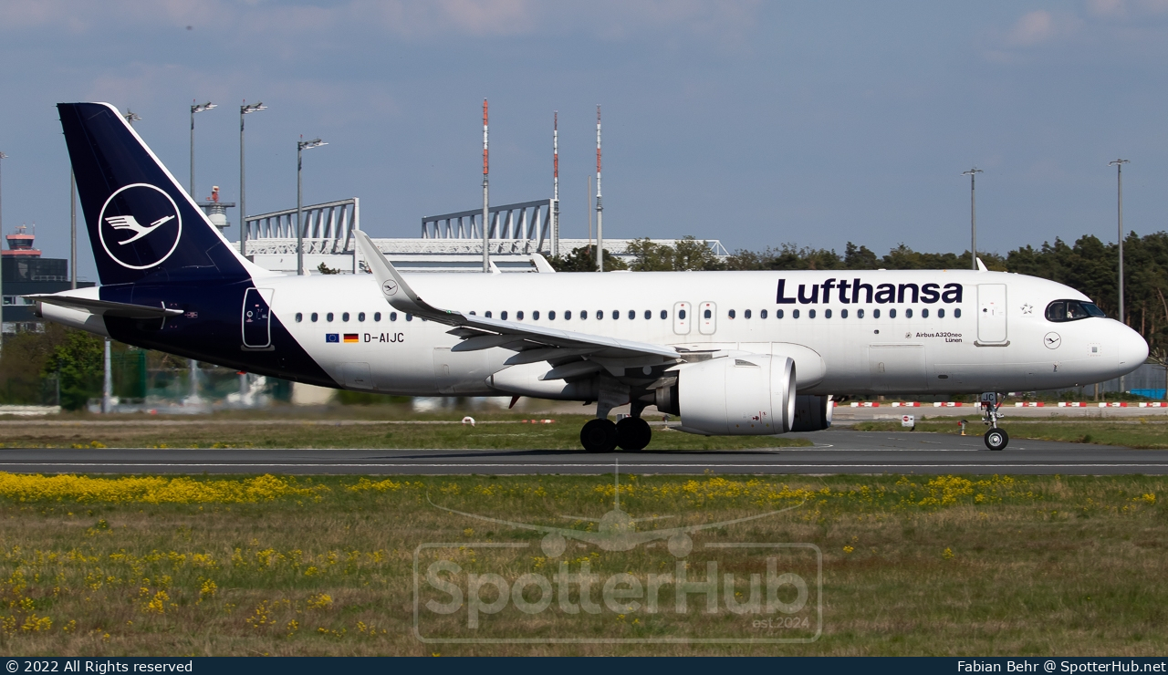 Photo of D-AIJC - Airbus A320-271N operated by Lufthansa