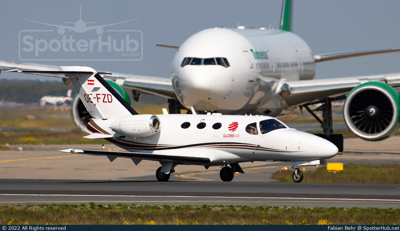 Photo of OE-FZD - Cessna 510 Citation Mustang operated by GlobeAir