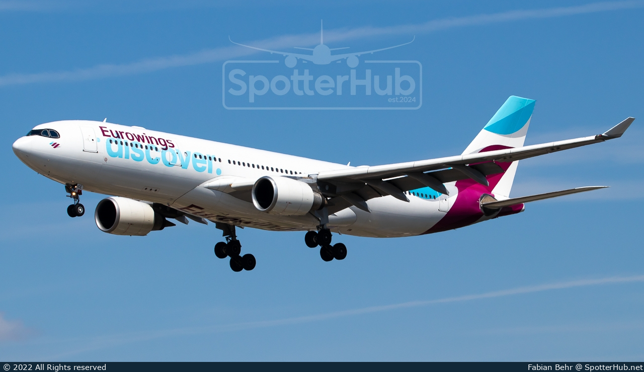 Photo of D-AXGE - Airbus A330-203 operated by Eurowings Discover