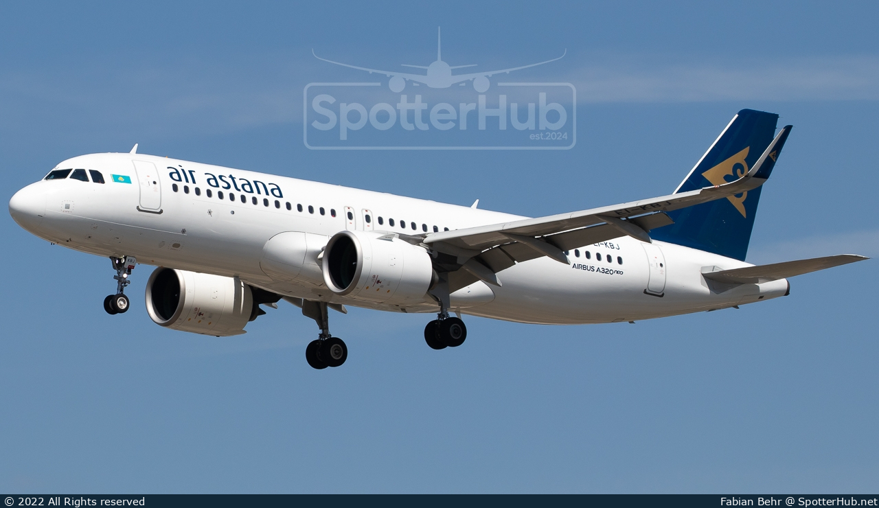 Photo of EI-KBJ - Airbus A320-271N operated by Air Astana