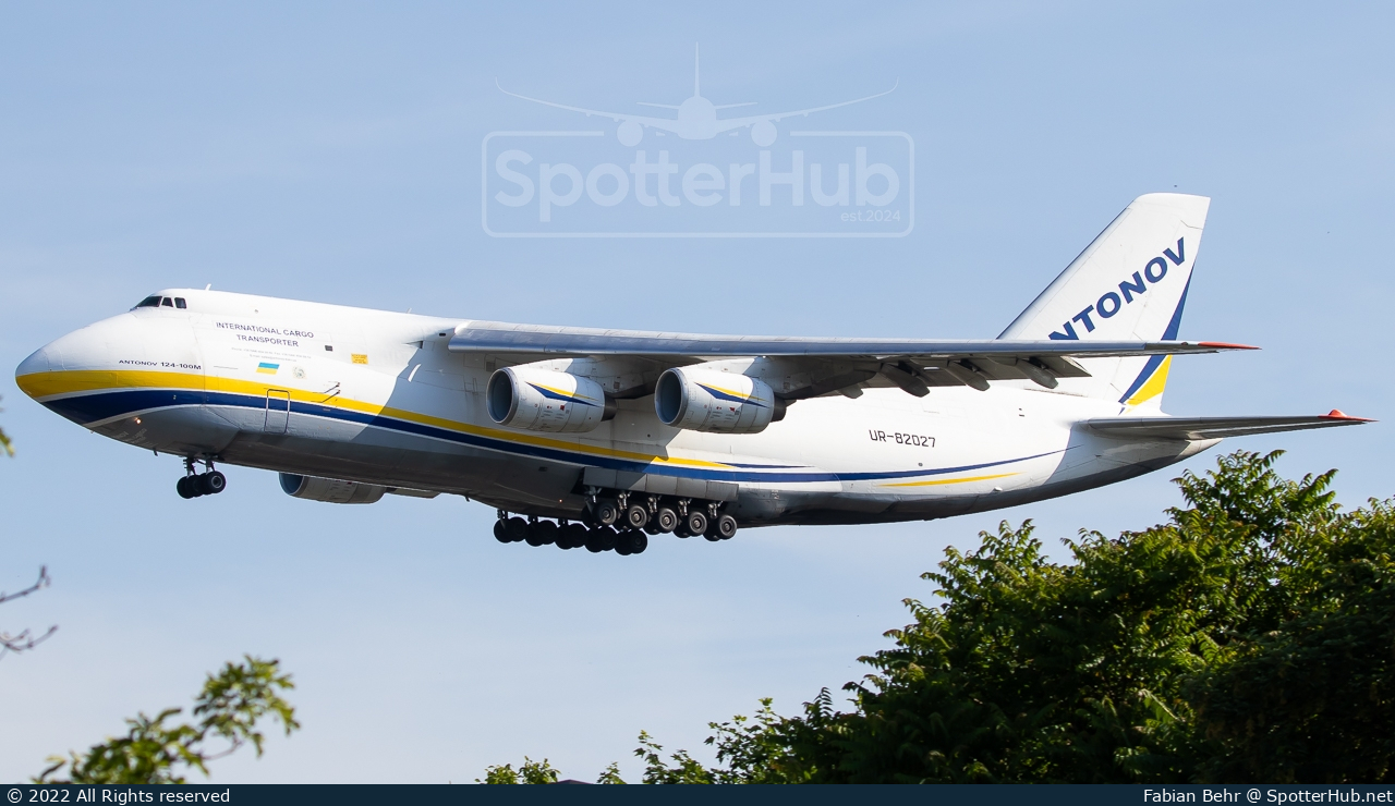 Photo of UR-82027 - Antonov An-124-100M Ruslan operated by Antonov Airlines