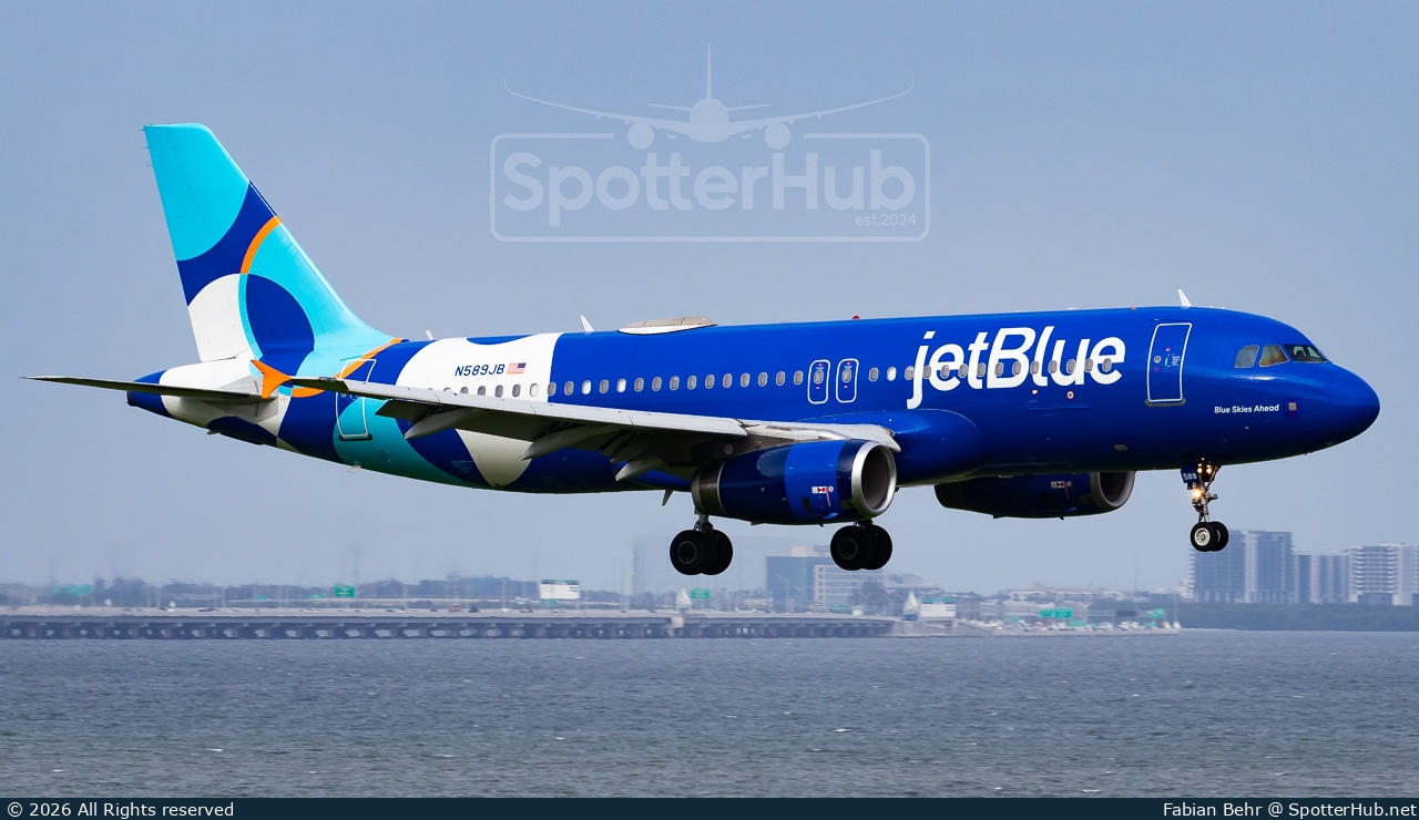Photo of N589JB - Airbus A320-232 operated by jetBlue Airways