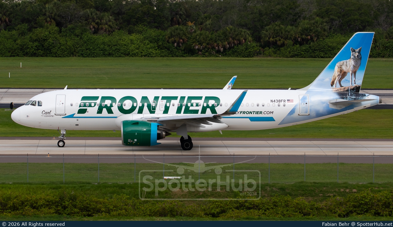 Photo of N438FR - Airbus A320-271N operated by Frontier Airlines