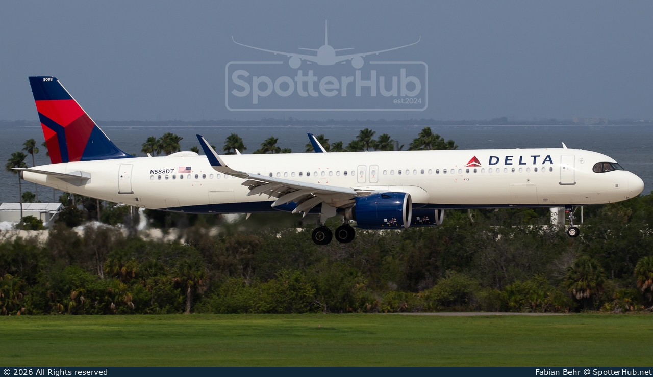 Photo of N588DT - Airbus A321-271NX operated by Delta Air Lines
