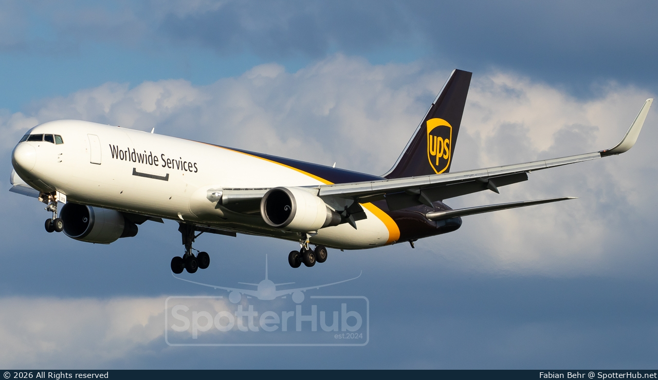 Photo of N313UP - Boeing 767-34AF operated by UPS United Parcel Service