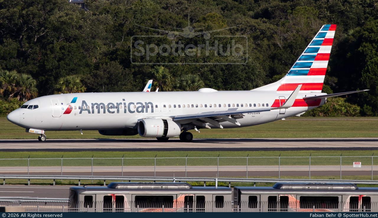 Photo of N908AN - Boeing 737-823 operated by American Airlines