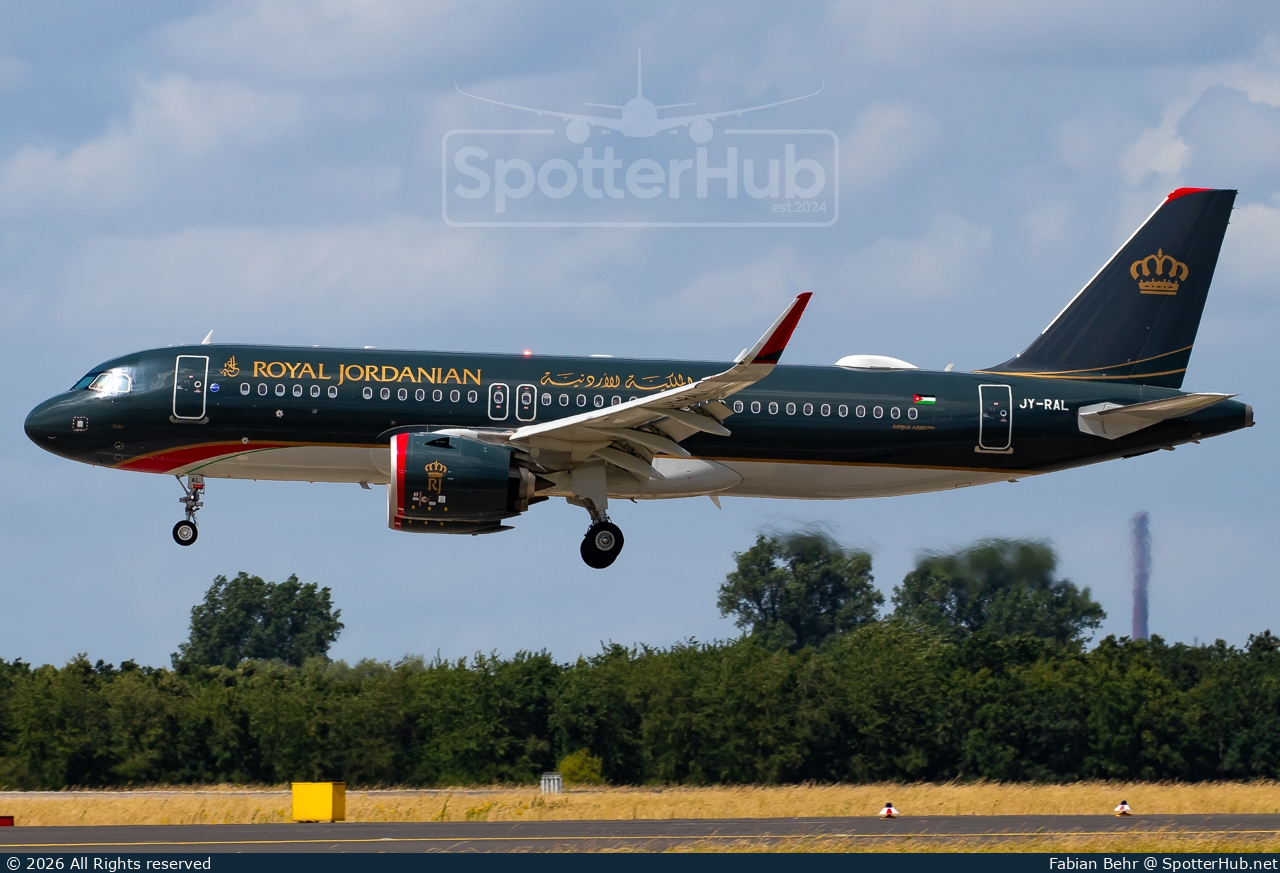 Photo of JY-RAL - Airbus A320-271N operated by Royal Jordanian Airlines