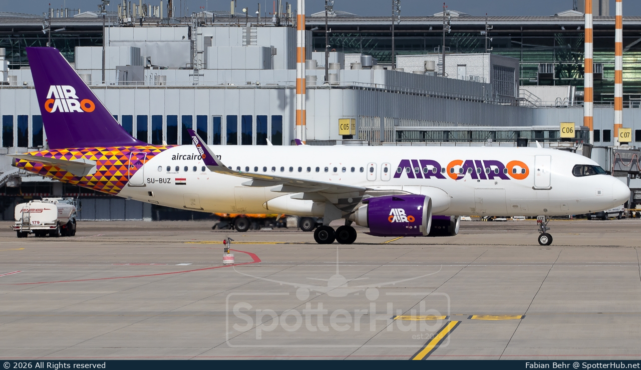 Photo of SU-BUZ - Airbus A320-251N operated by Air Cairo