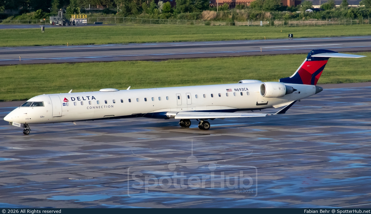Photo of N693CA - Bombardier CRJ-900LR operated by Delta Connection (opb SkyWest Airlines)
