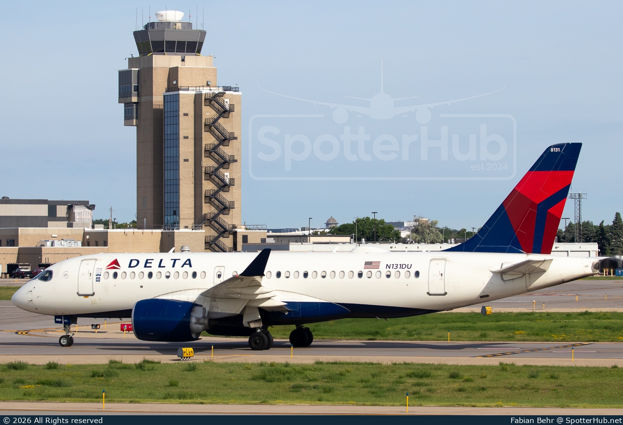 Photo of N131DU - Airbus A220-100 operated by Delta Air Lines