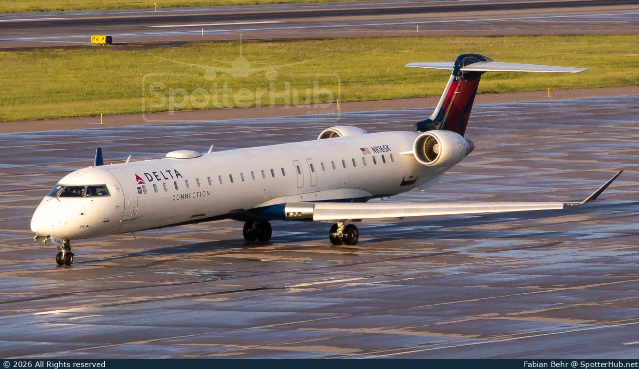 Photo of N816SK - Bombardier CRJ-900LR operated by Delta Connection (opb SkyWest Airlines)