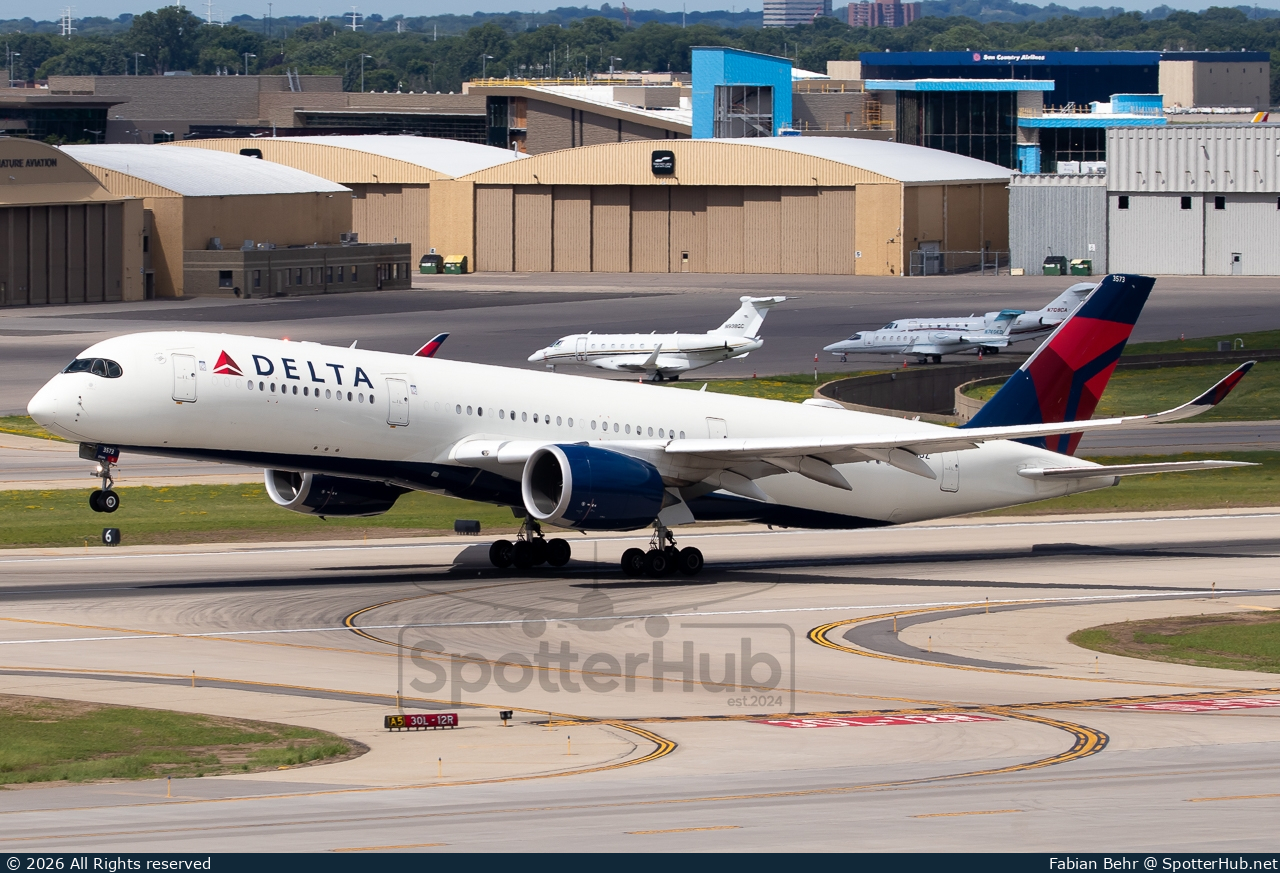 Photo of N573DZ - Airbus A350-941 operated by Delta Air Lines
