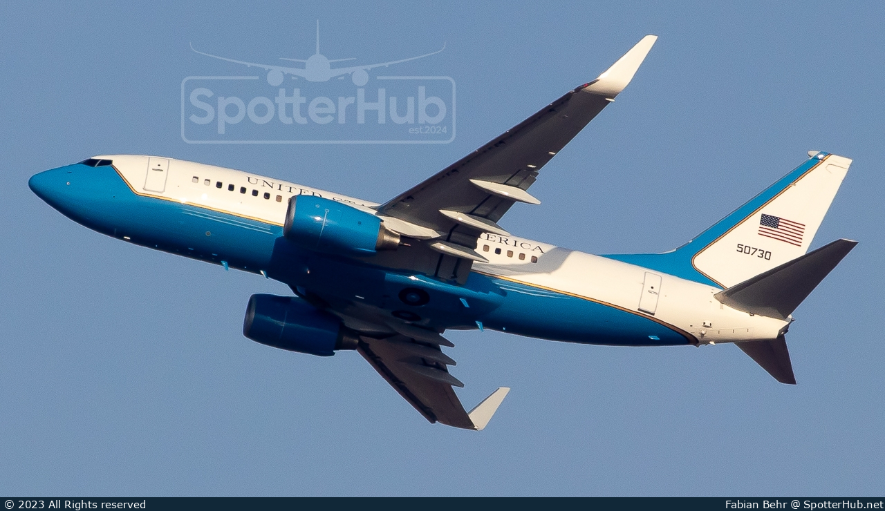 Photo of 05-0730 - Boeing C-40C operated by US Air Force