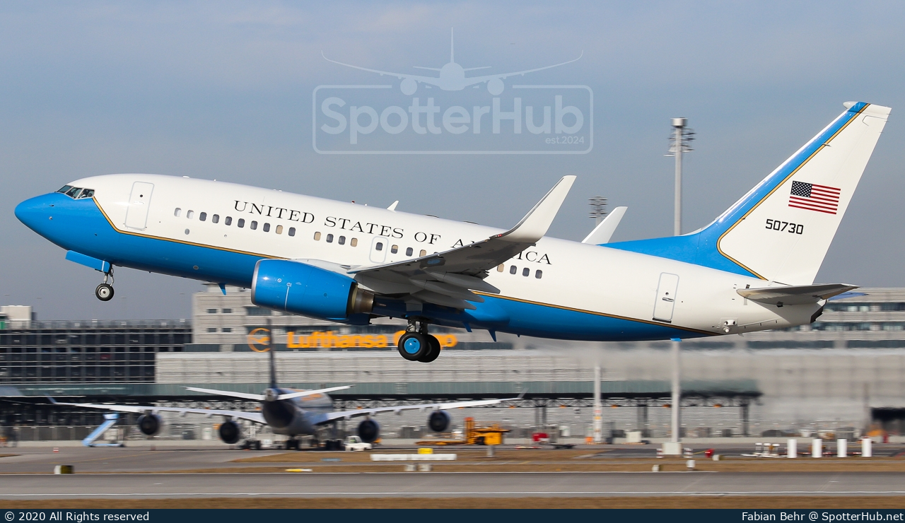 Photo of 05-0730 - Boeing C-40C operated by US Air Force