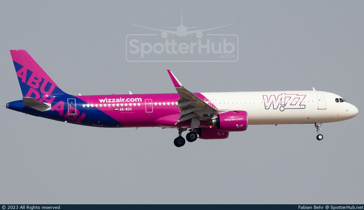 Photo of A6-WZH - Airbus A321-271NX operated by Wizz Air Abu Dhabi