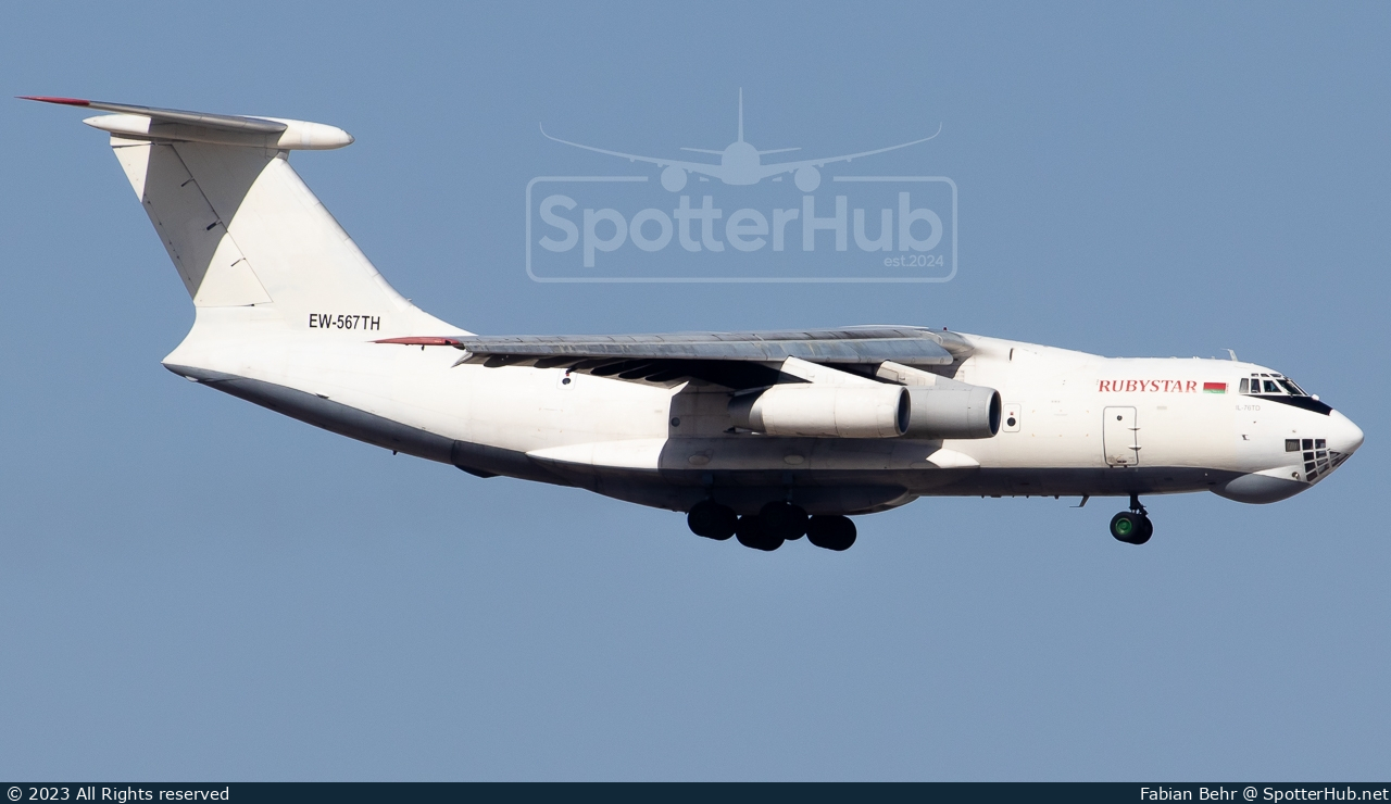 Photo of EW-567TH - Ilyushin Il-76TD operated by Rubystar Airways