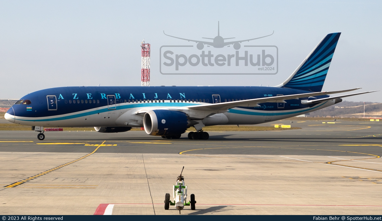 Photo of VP-BBR - Boeing 787-8 Dreamliner operated by Azerbaijan Airlines