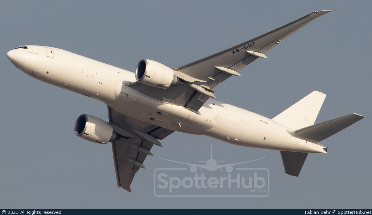 Photo of A6-DDF - Boeing 777-F operated by Etihad Cargo