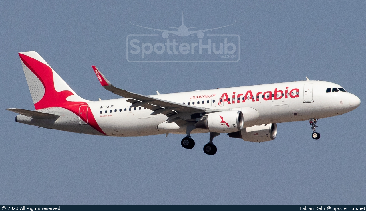 Photo of A6-AUE - Airbus A320-214 operated by Air Arabia Abu Dhabi