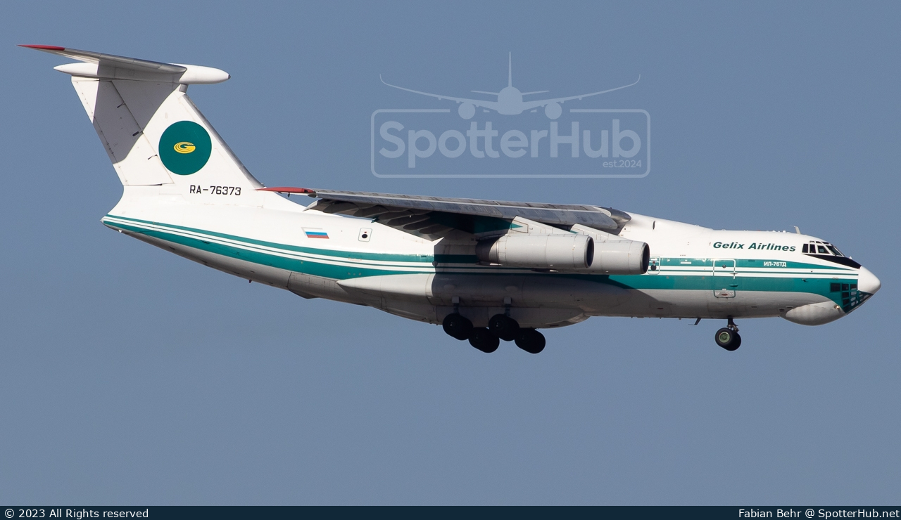Photo of RA-76373 - Ilyushin Il-76TD operated by Gelix Airlines