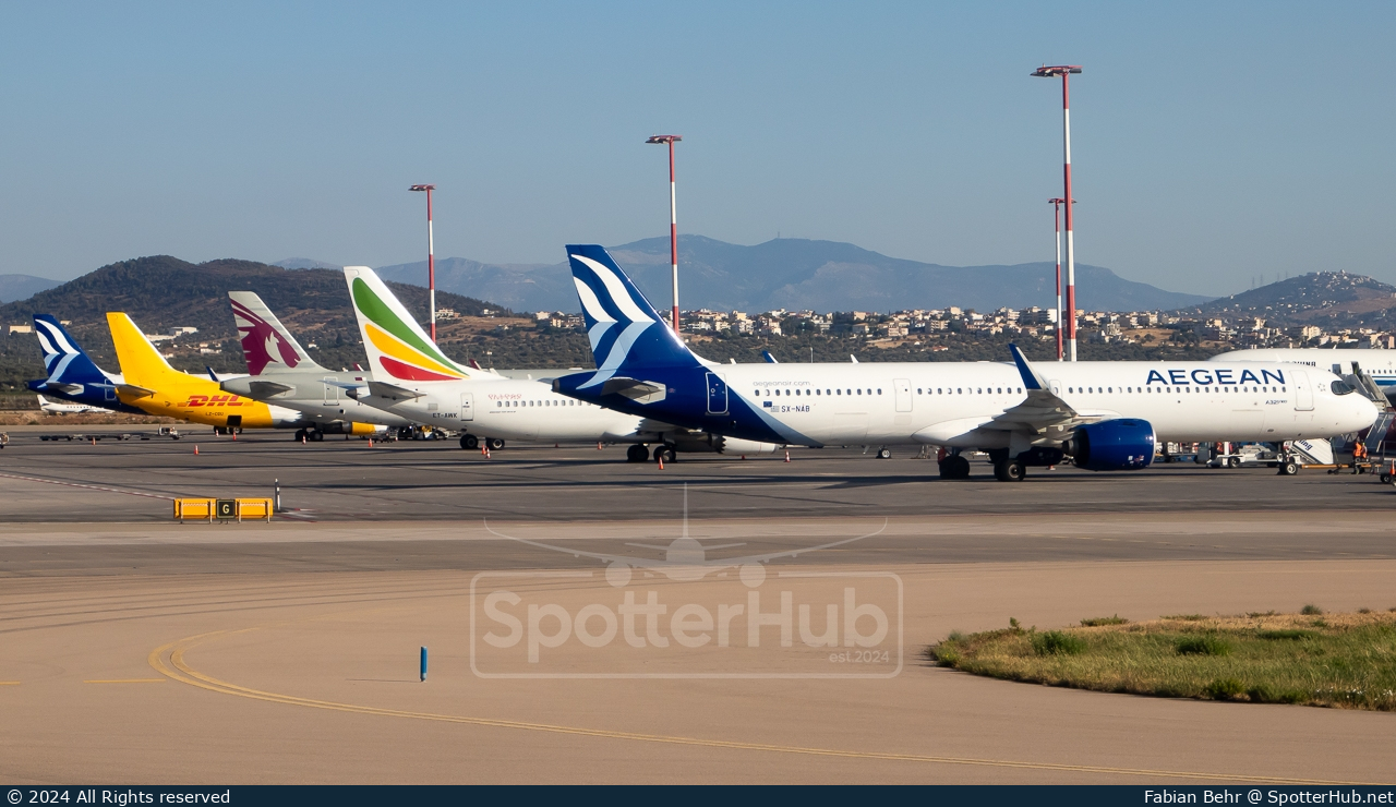 Photo of SX-NAB - Airbus A321-271NX operated by Aegean Airlines