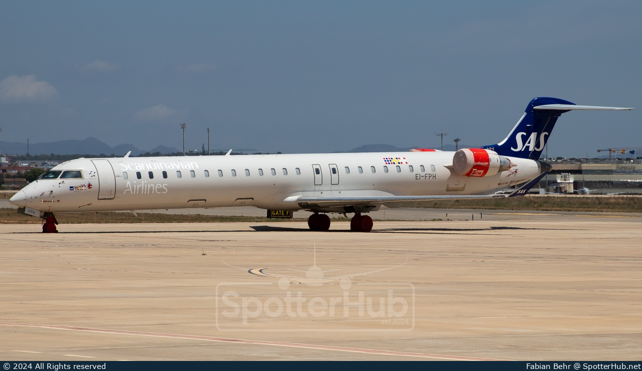 Photo of EI-FPH - Bombardier CRJ-900LR operated by SAS Scandinavian Airlines (opb CityJet)