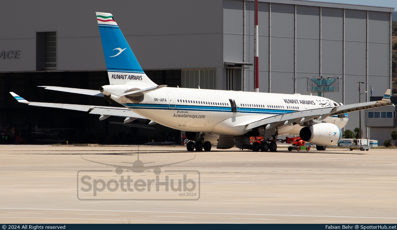 Photo of 9K-APA - Airbus A330-243 operated by Kuwait Airways