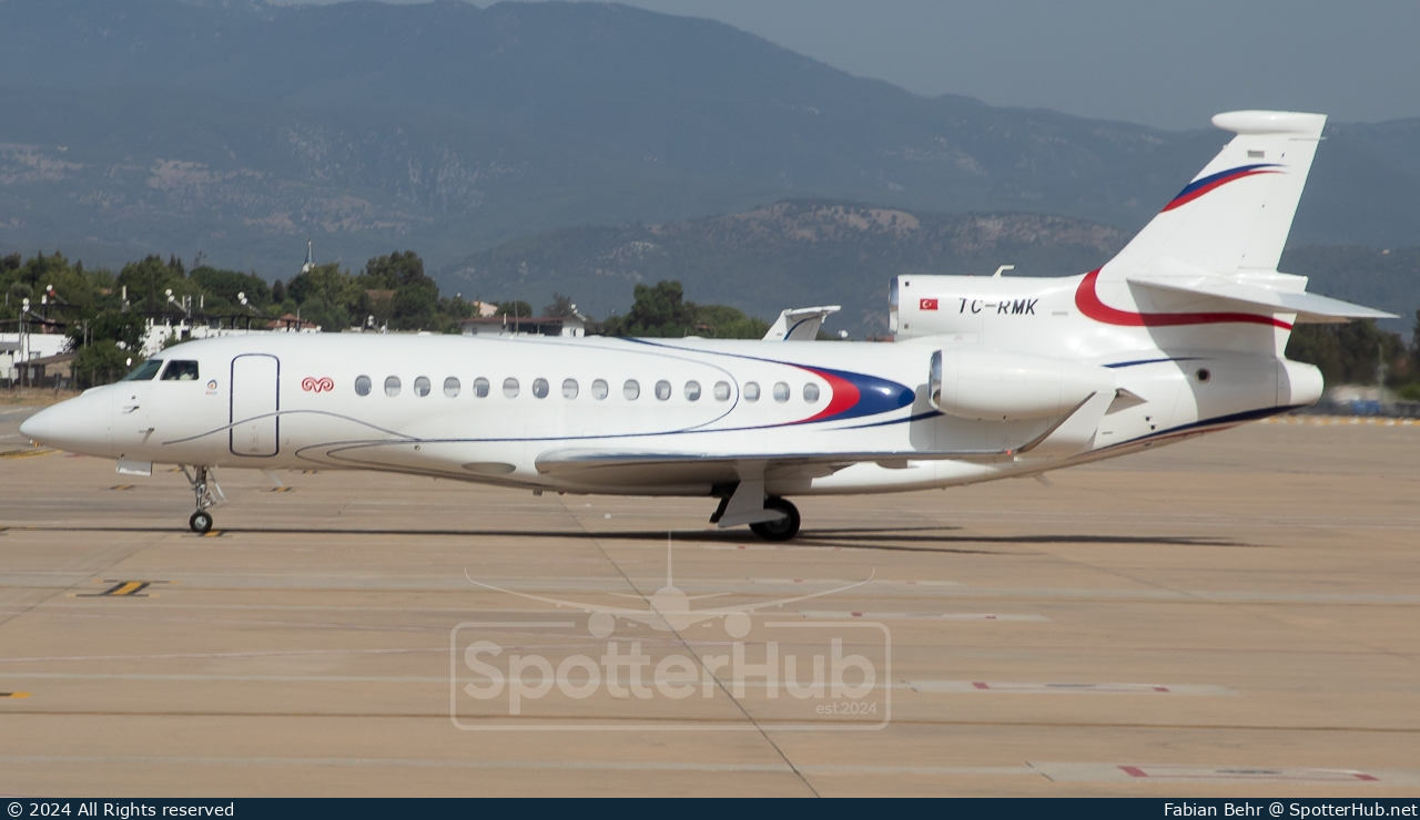 Photo of TC-RMK - Dassault Falcon 8X operated by Setair