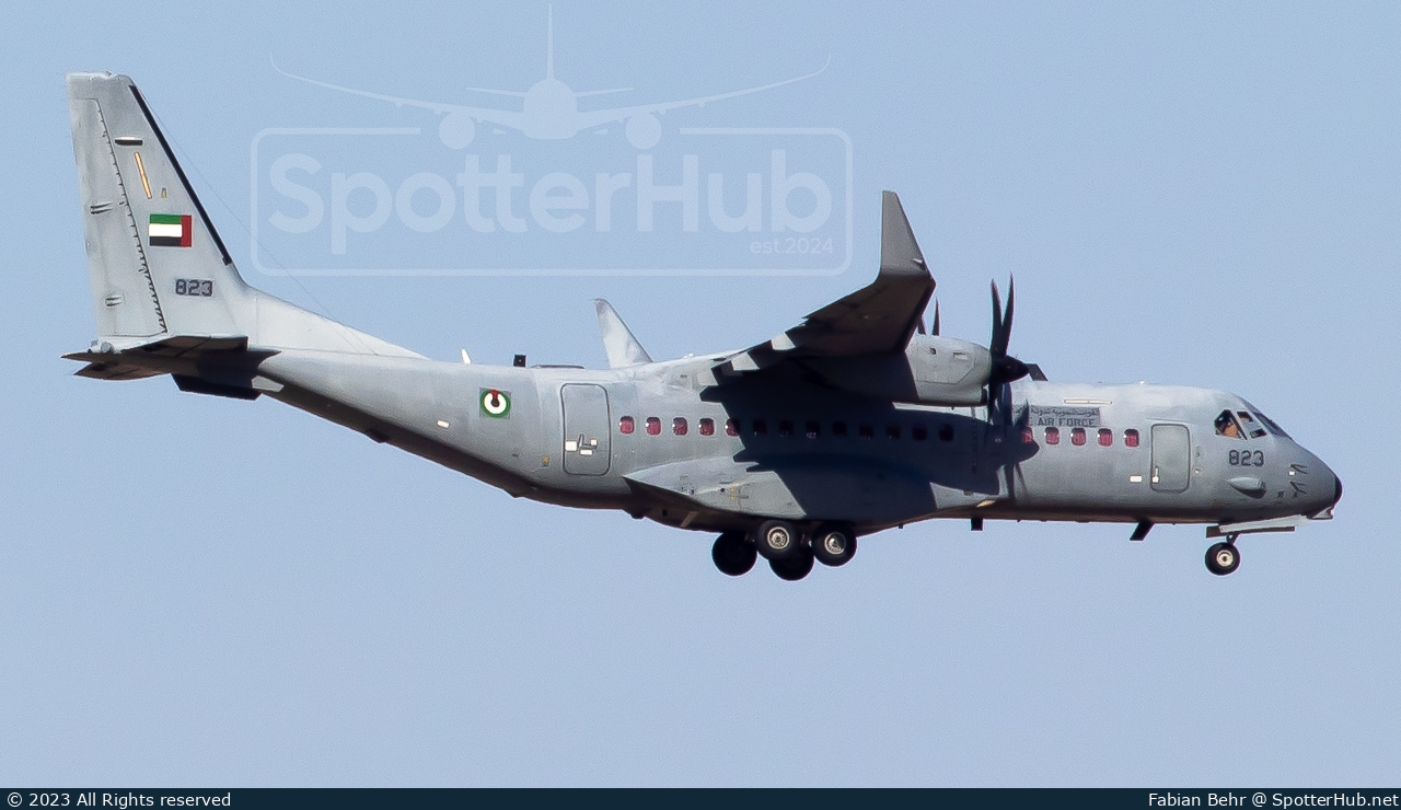 Photo of 823 - CASA C-295W operated by United Arab Emirates Air Force