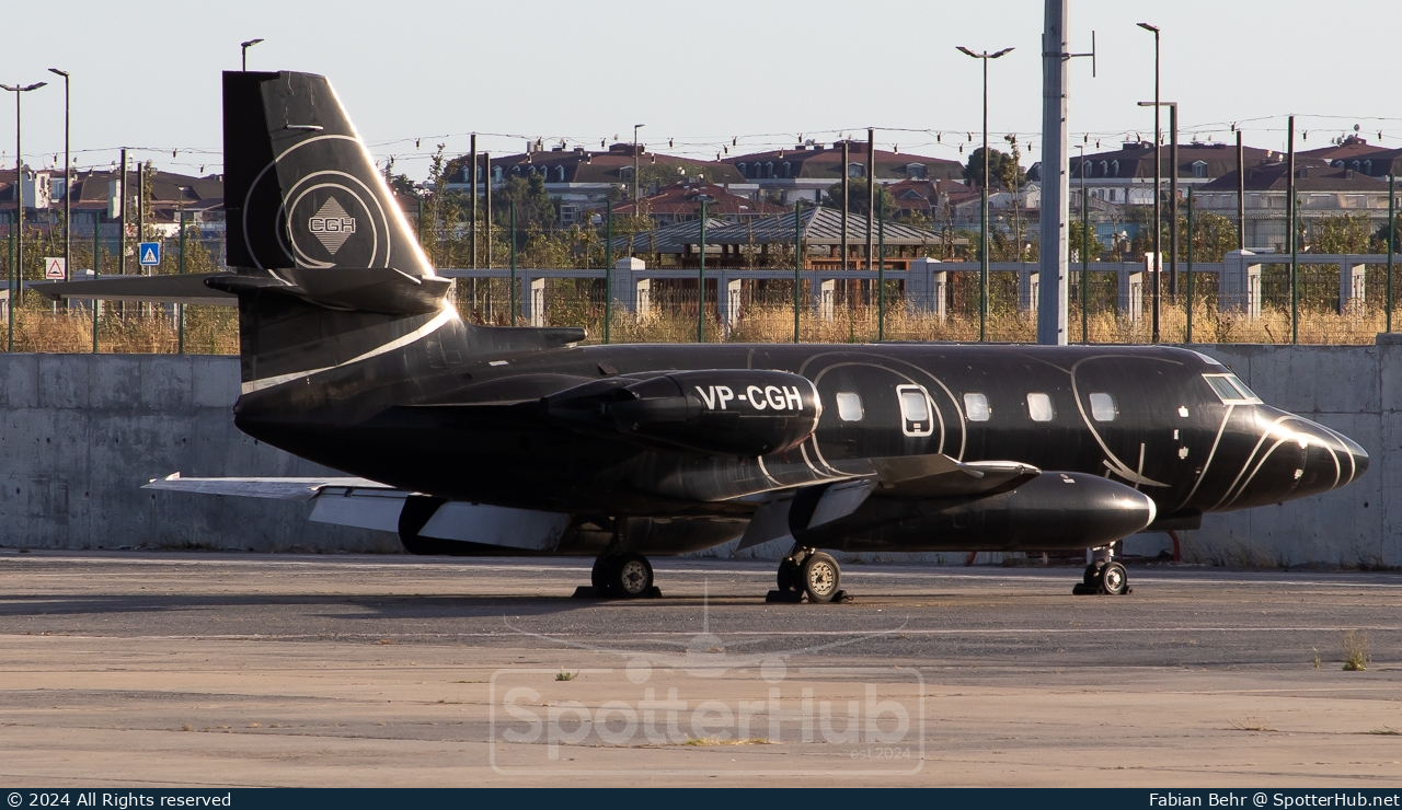 Photo of VP-CGH - Lockheed L-1329 JetStar II operated by Comoro Gulf Aviation