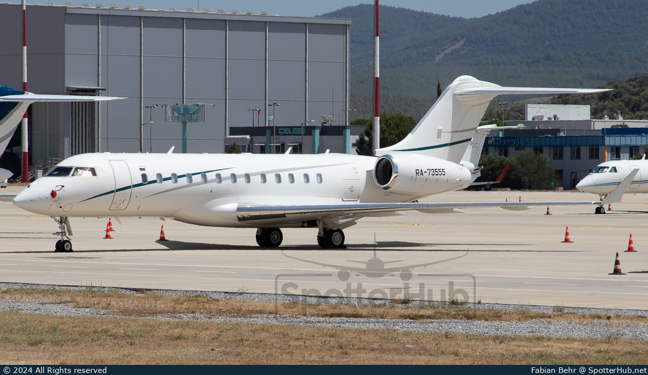 Photo of RA-73555 - Bombardier Global 6000 operated by Tarp Aviation
