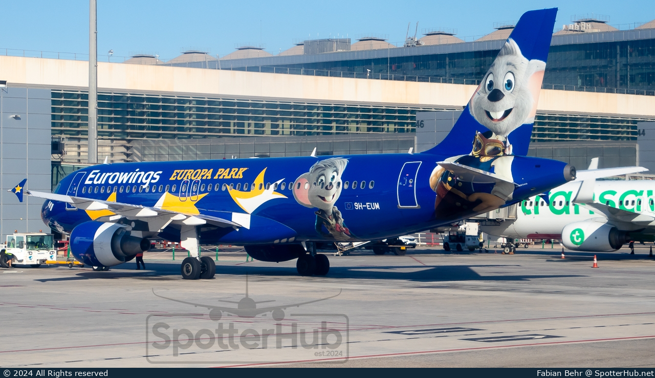Photo of 9H-EUM - Airbus A320-214 operated by Eurowings Europe Malta