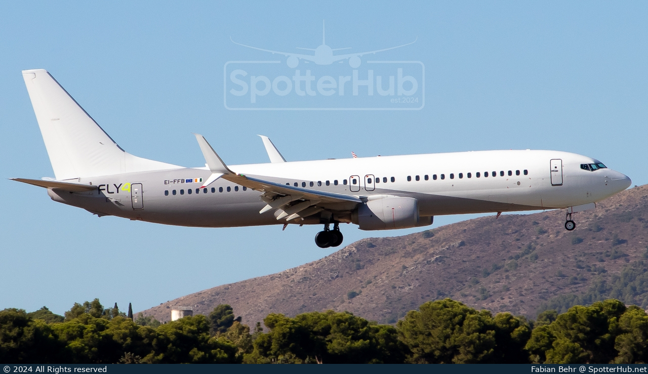Photo of EI-FFB - Boeing 737-8K5 operated by FLY4 Airlines