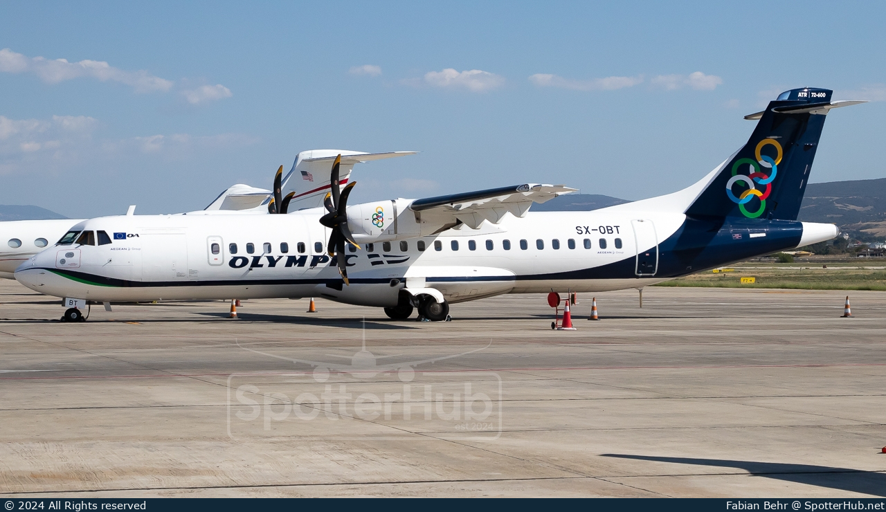 Photo of SX-OBT - ATR 72-600 at Makedonia