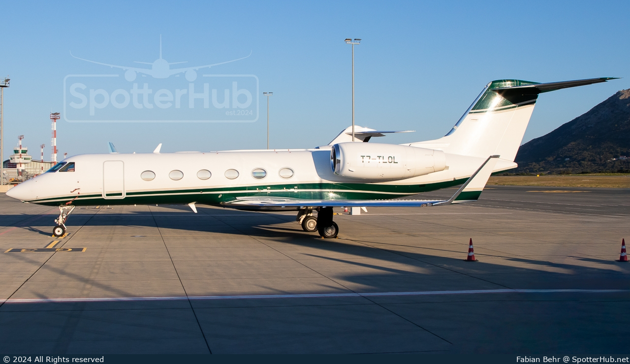 Photo of T7-TLOL - Gulfstream GIV-X (G450) operated by Zafer Air