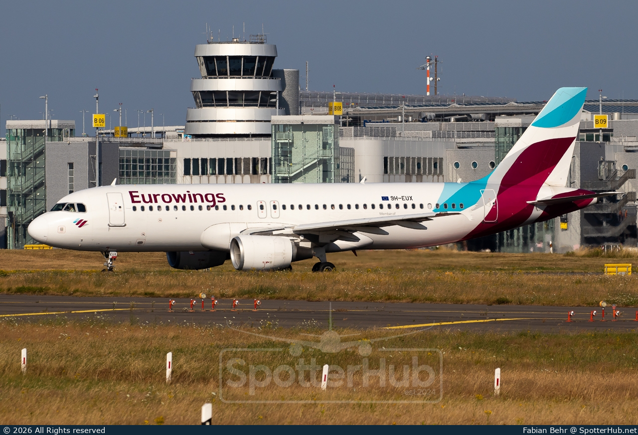 Photo of 9H-EUX - Airbus A320-214 operated by Eurowings Europe Malta