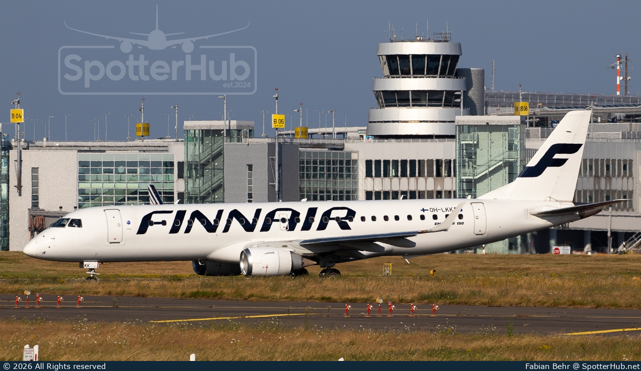 Photo of OH-LKK - Embraer ERJ-190LR operated by Finnair (opb Nordic Regional Airlines)