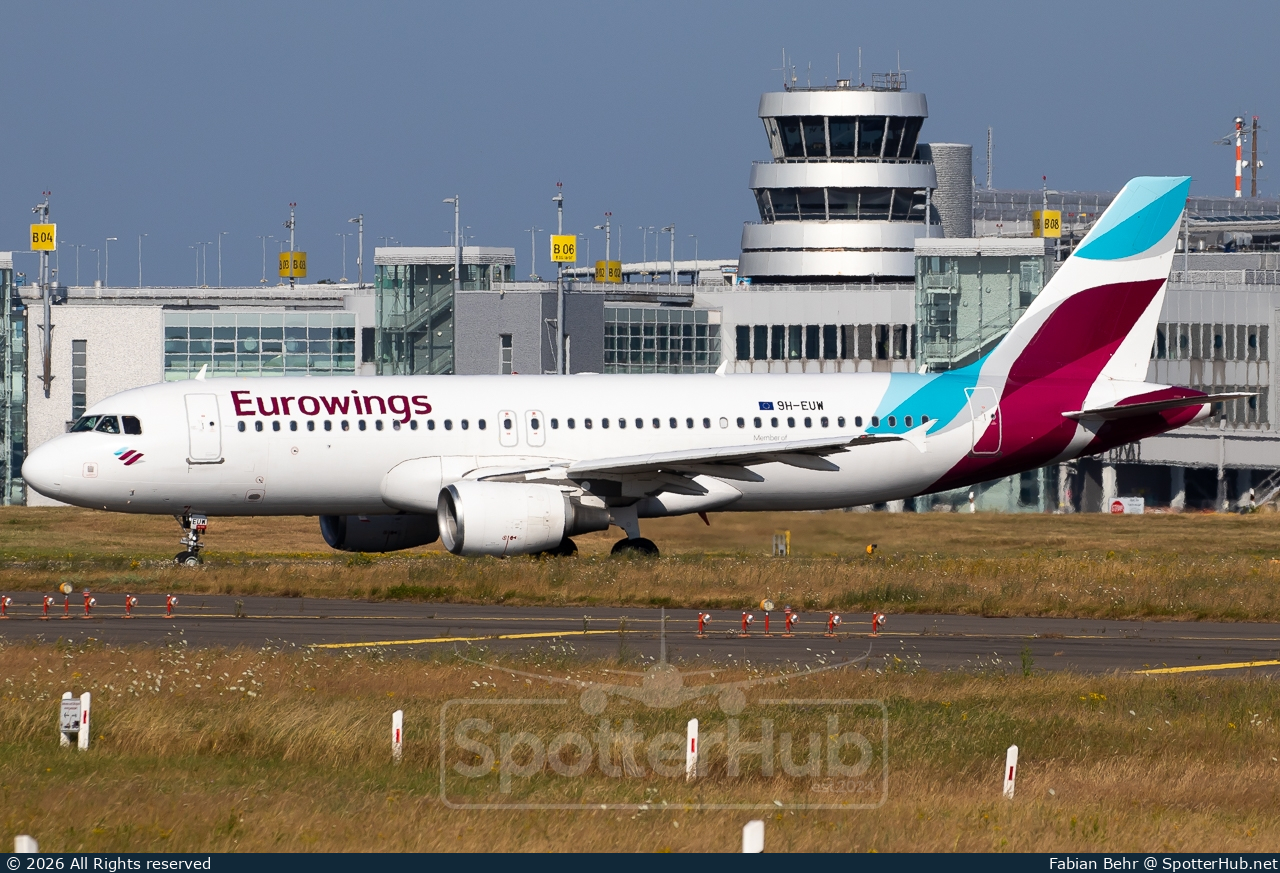 Photo of 9H-EUW - Airbus A320-214 operated by Eurowings Europe Malta
