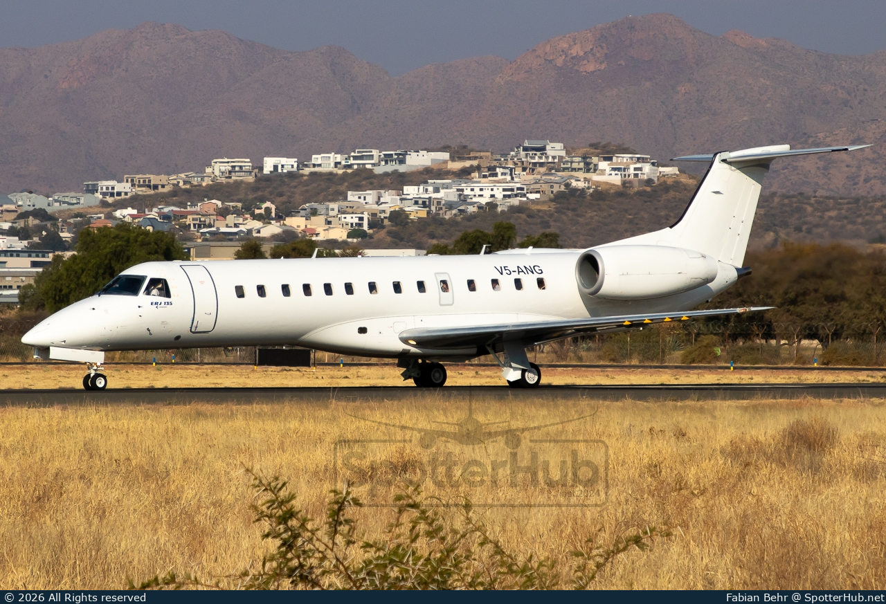 Photo of V5-ANG - Embraer ERJ-135ER operated by Westair Aviation