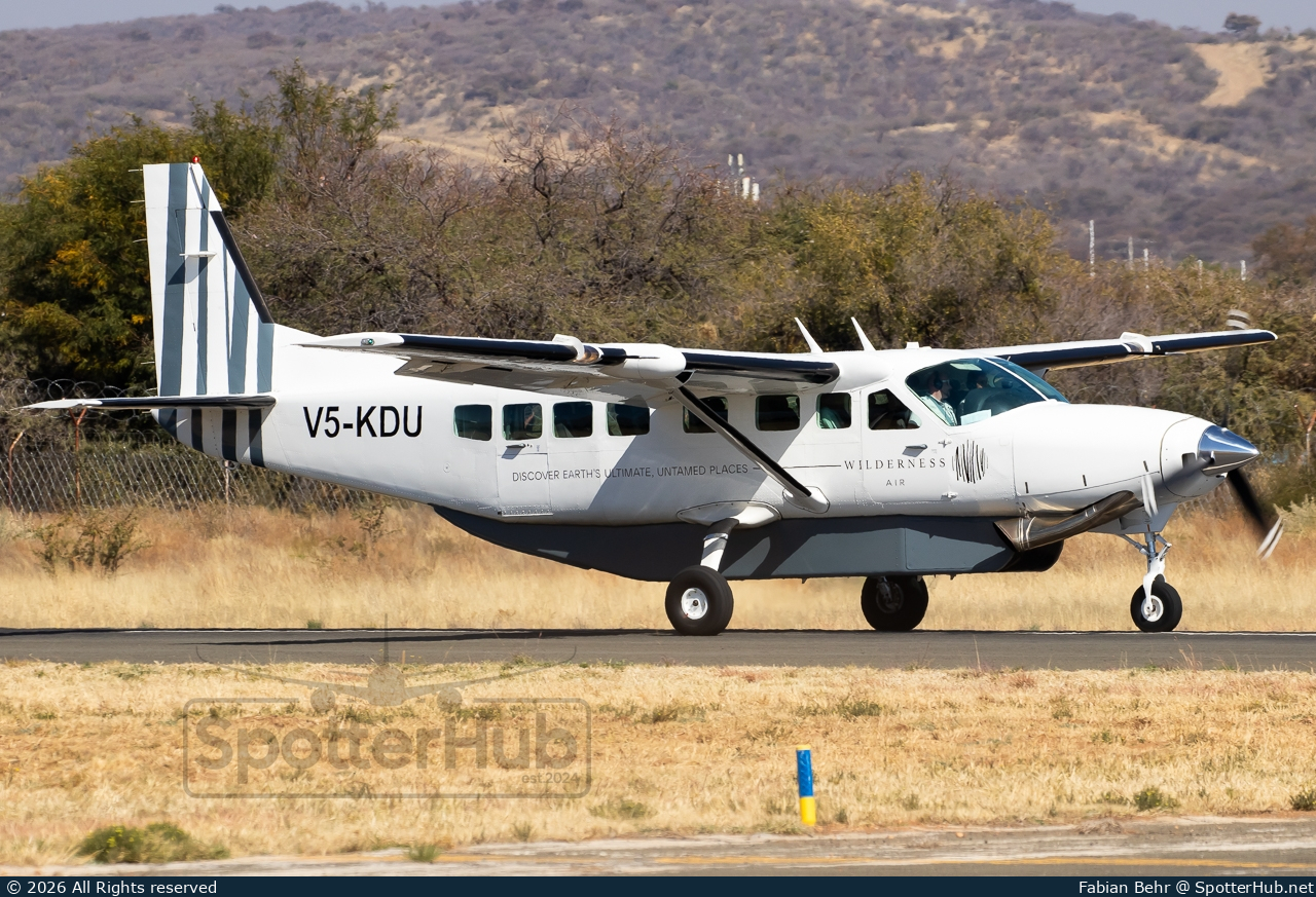 Photo of V5-KDU - Cessna 208B Grand Caravan operated by Wilderness Air
