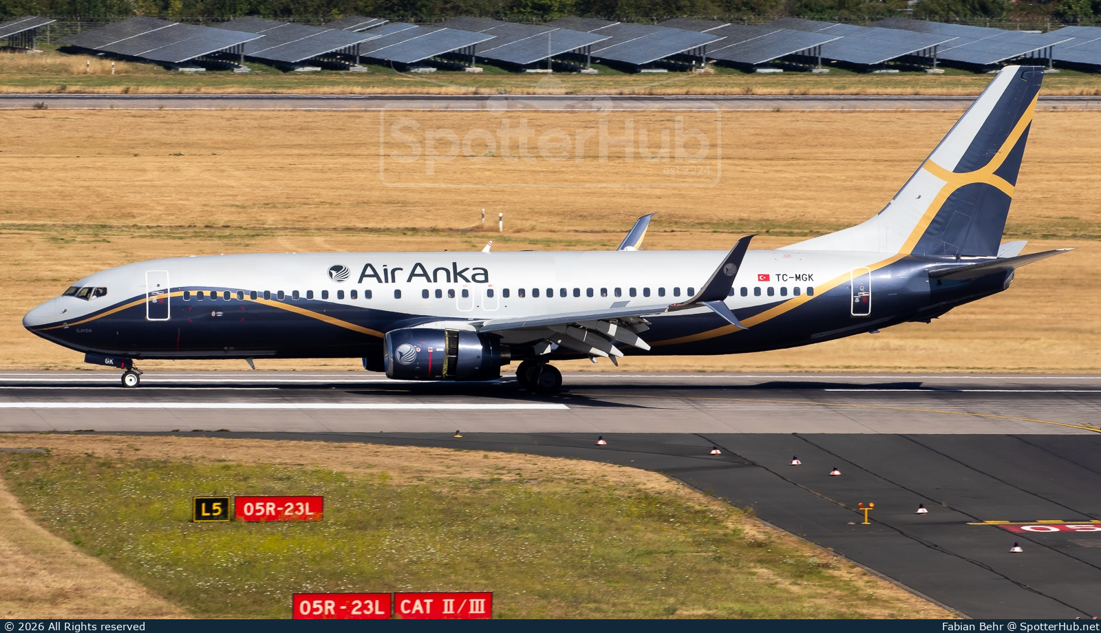Photo of TC-MGK - Boeing 737-85F operated by Air Anka (opb Mavi Gök Airlines)