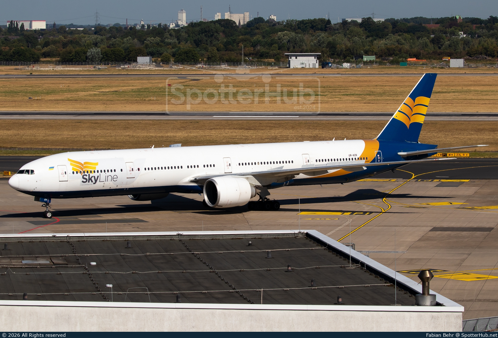 Photo of UR-AZR - Boeing 777-31H(ER) operated by Skyline Express Airlines