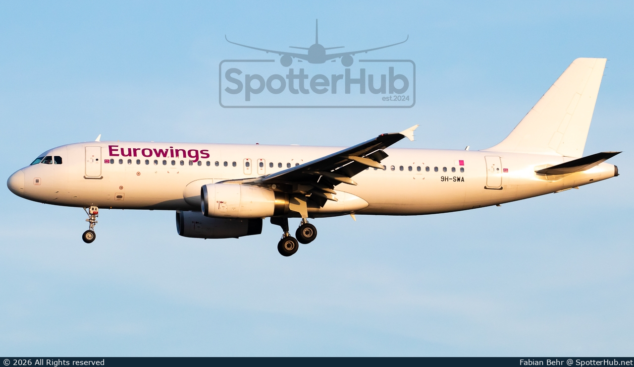 Photo of 9H-SWA - Airbus A320-232 operated by Eurowings (opb Avion Express Malta)