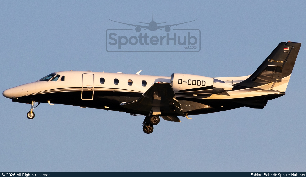 Photo of D-CDDD - Cessna 560XL Citation XLS+ operated by E-Aviation