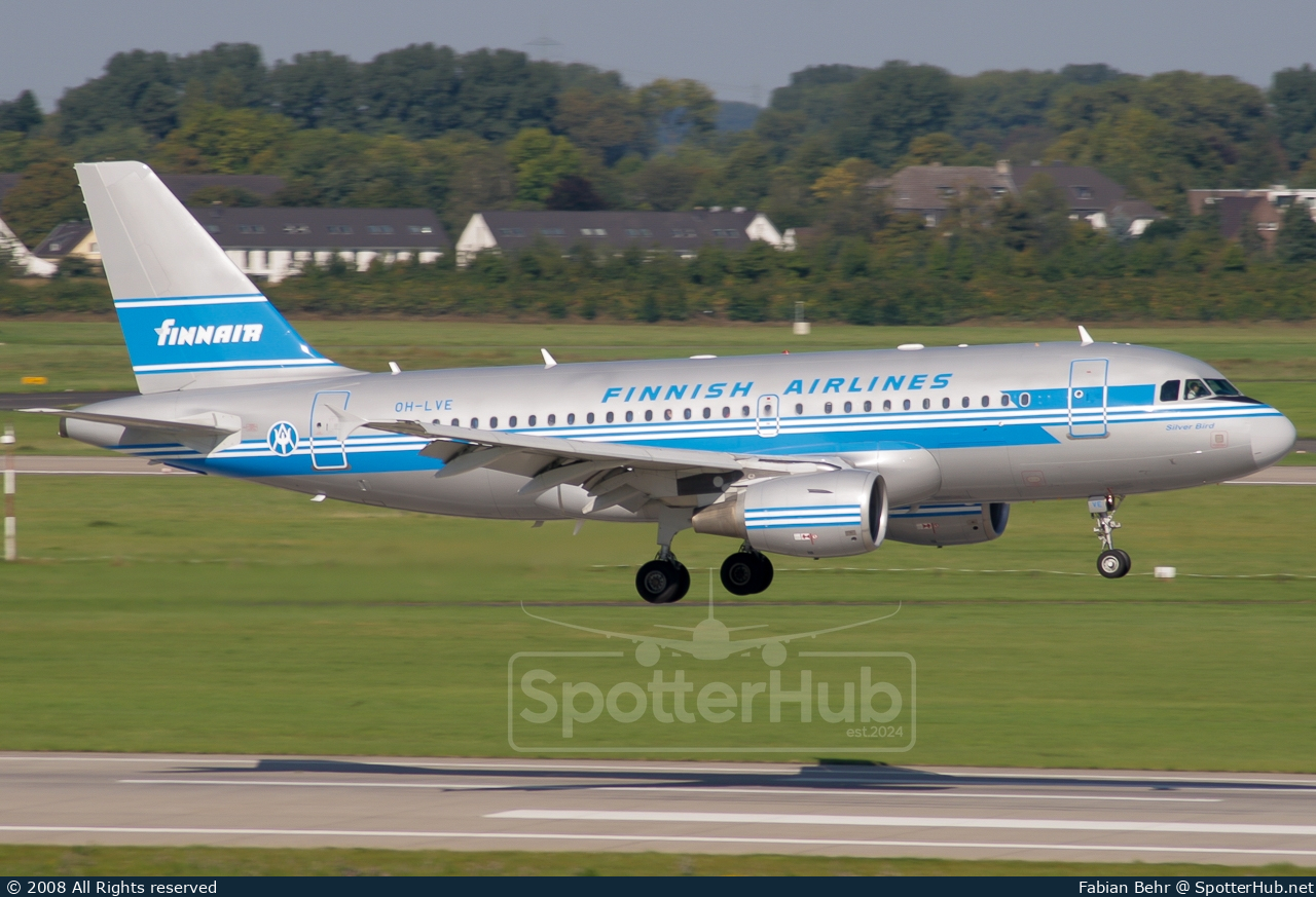 Photo of OH-LVE - Airbus A319-112 operated by Finnair