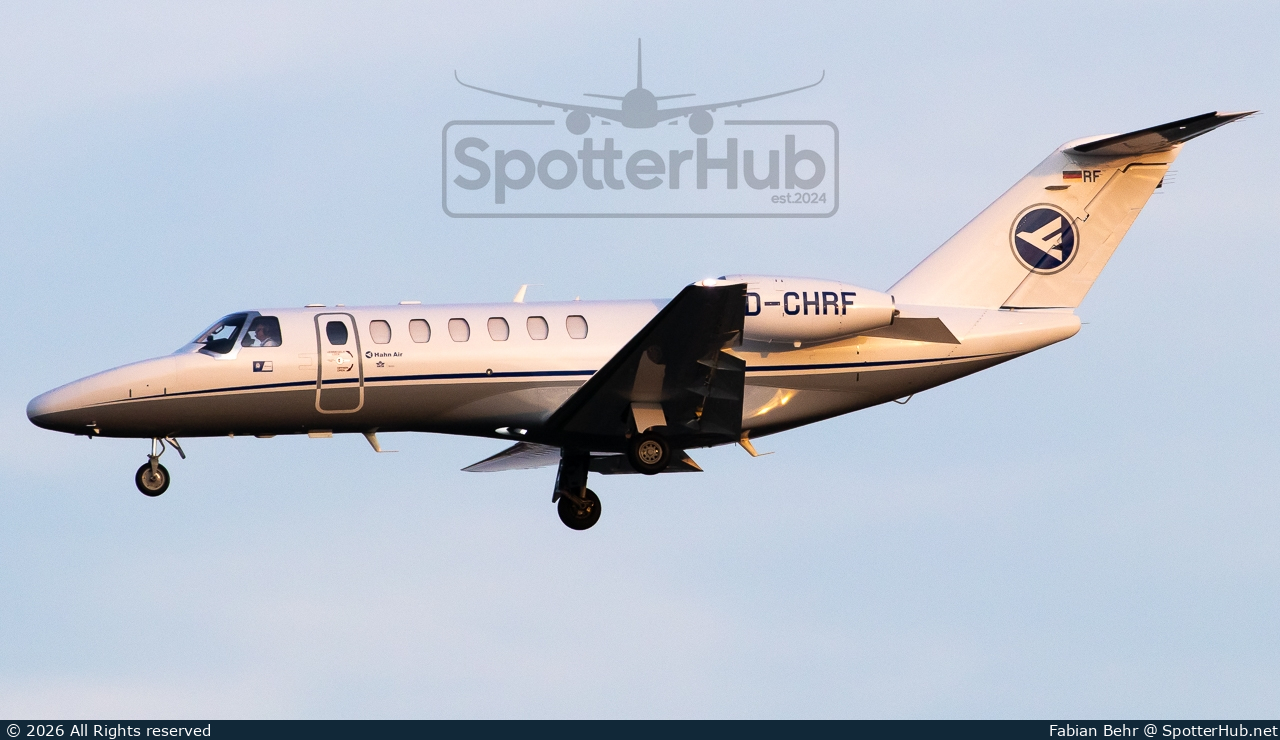 Photo of D-CHRF - Cessna 525B CitationJet CJ3+ operated by Hahn Air