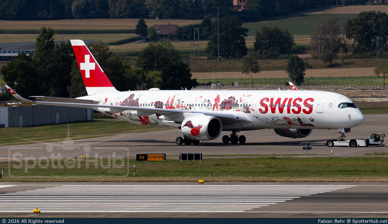 Photo of HB-IFA - Airbus A350-941 operated by Swiss International Air Lines