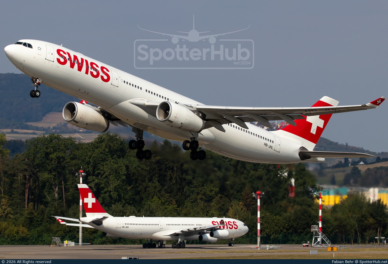 Photo of HB-JHL - Airbus A330-343 operated by Swiss International Air Lines